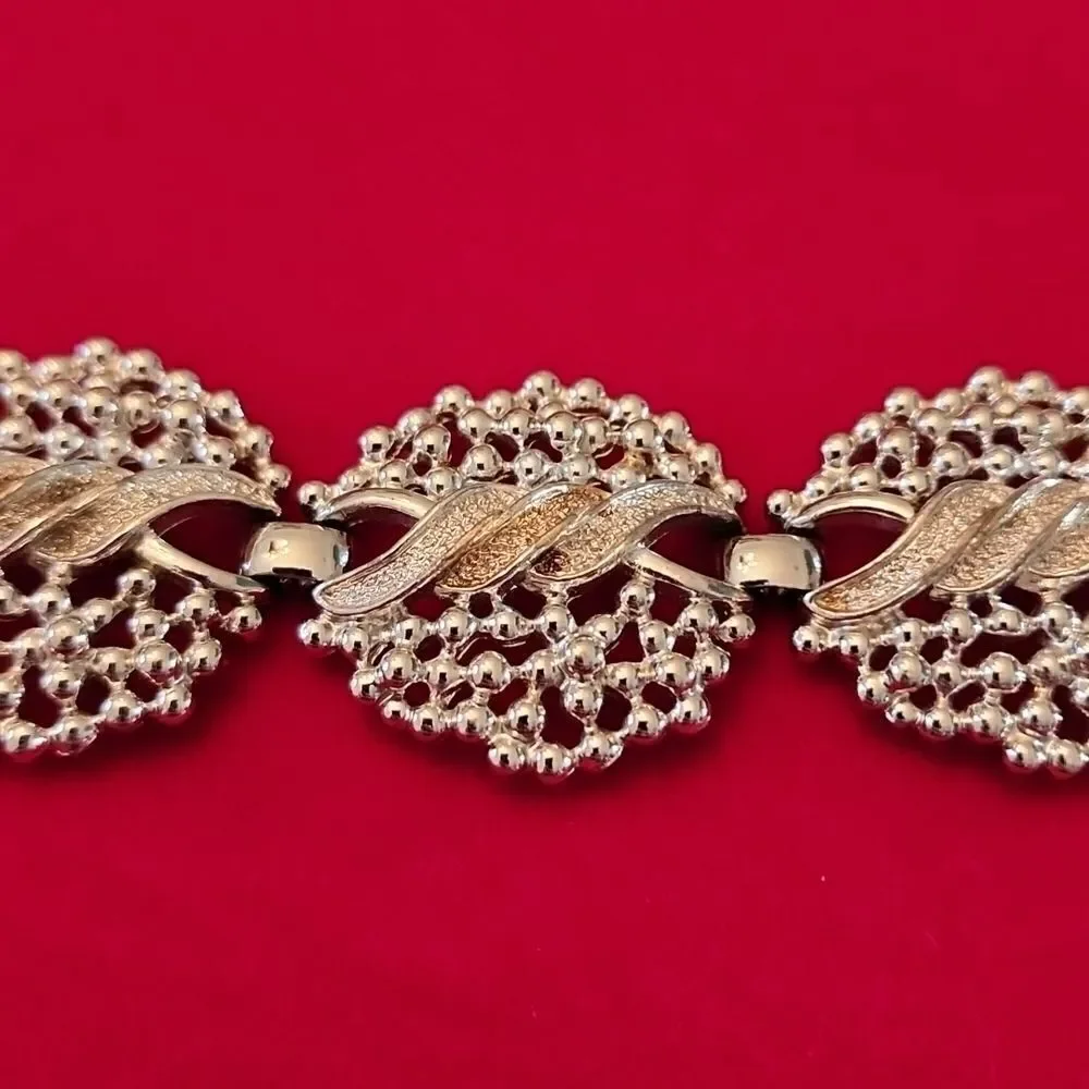 Vintage Signed Emmons Silver Plated Bracelet